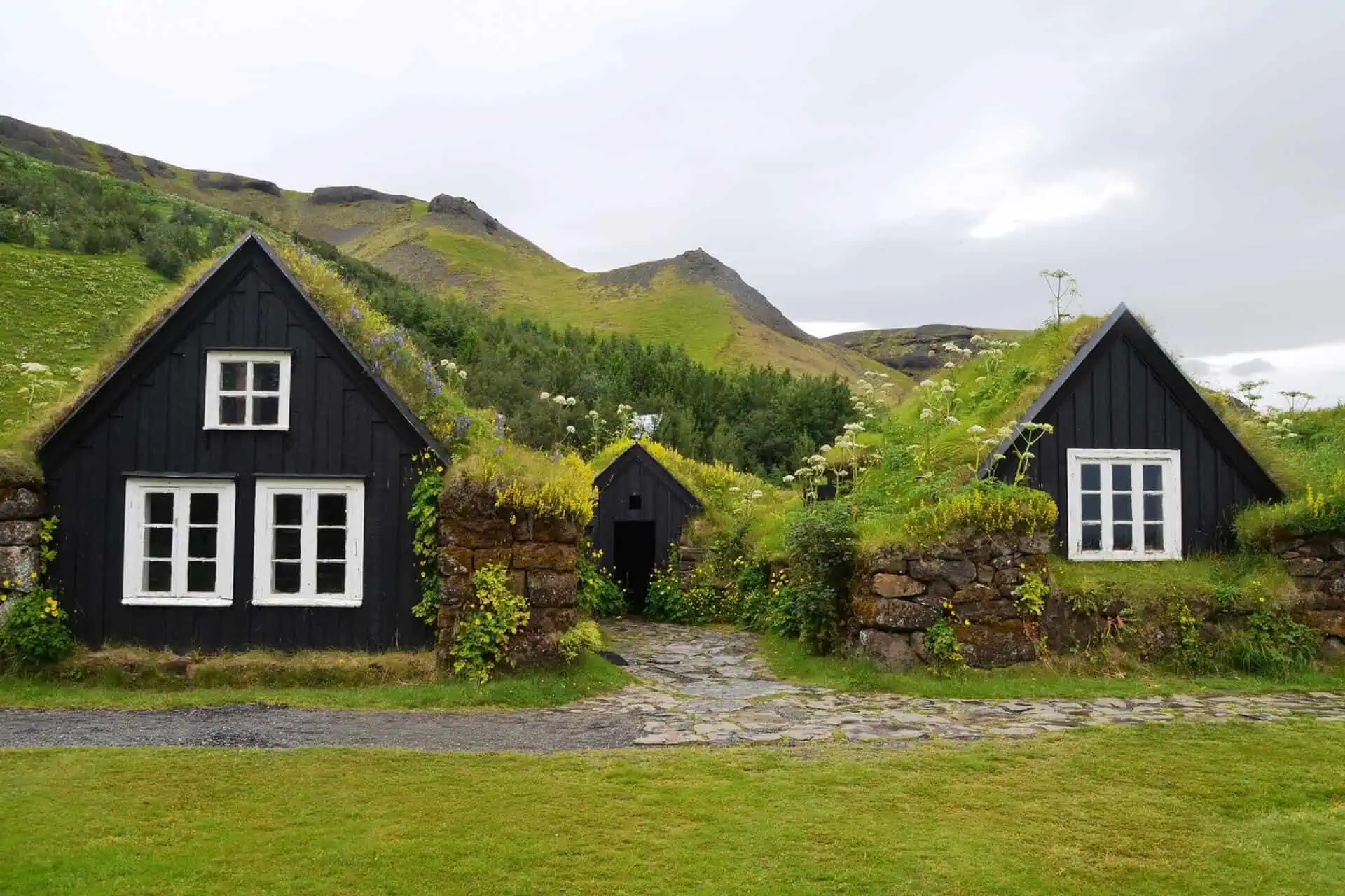 Skógar museum är en av många kulturplatser på