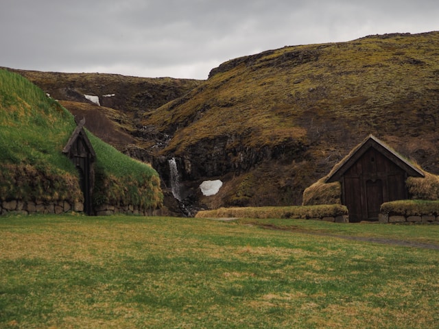 Stöng är en av många<br />
kulturplatser på södra Island.