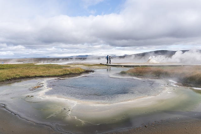 Hveravellir är en av många naturplatser i nordvästra Island.