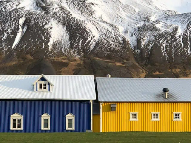 Siglufjörður är en stad på halvön Trollaskagi.