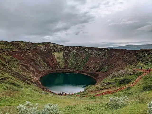 Kerið är en av Islands mest kända kratrar.