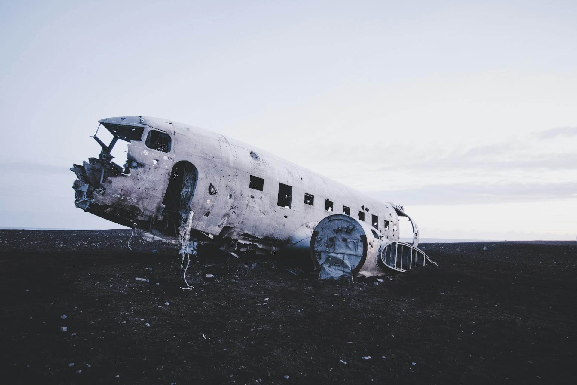 Sólheimasandurs flygplansvrak är ett måste att besöka om du har äldre barn.