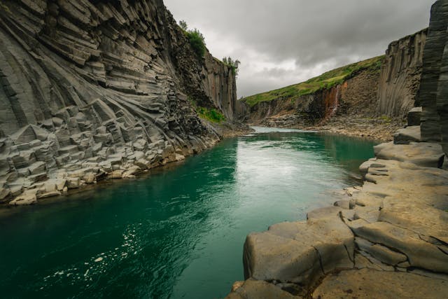 Egilsstaðir är en av många<br />
naturplatser på östra Island.