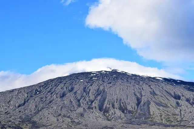 Glaciär på Snaefellnes