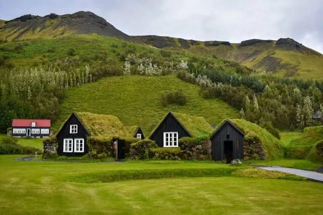 Skógar museum är populärt bland turister på södra Island.