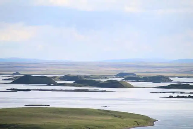 I närheten av Mývatn har "Game of thrones" spelats in.