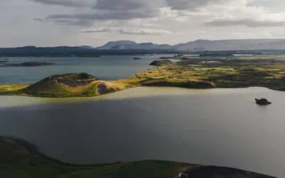 Mývatn, en av Islands många sjöar